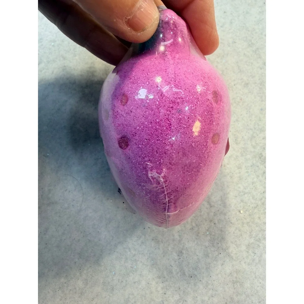 Ulta Beauty Collection Strawberry Bath Fizzer Set of 2 Pink Fruit Bath Bombs 5oz